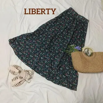 맥피 LIBERTY 프린트 스커트