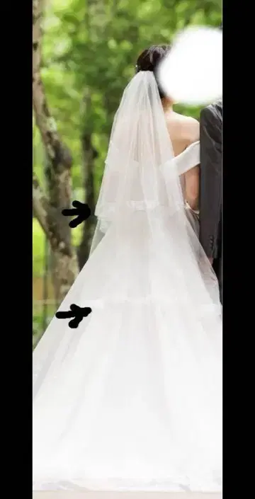 웨딩 베일 미디엄