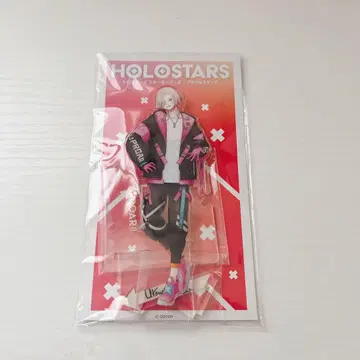 홀로스타 깃털을 이어 붙인 까마귀 아크릴 스탠드