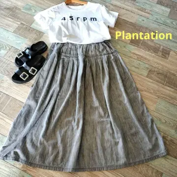 plantation 플랜테이션 편안함 스커트
