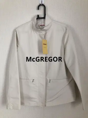 미사용 새상품 McGREGOR 아이보리 자켓 M 사이즈 여성용