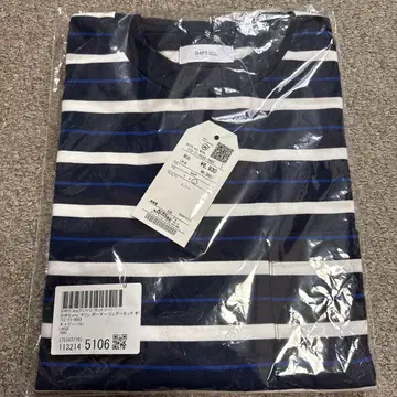 SHIPS NAVY 스트라이프 티셔츠 L 사이즈