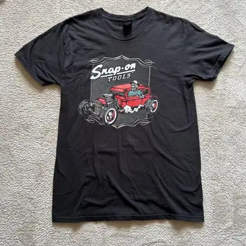 snap-on 스냅온 스컬 티셔츠 Hanes 사이즈 M