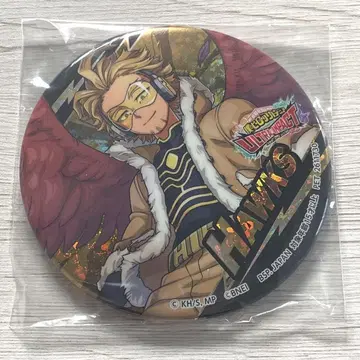 히로아카 ULTRA IMPACT 홀로그램 캔뱃지 호크스 남코