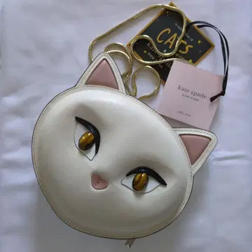 kate spade 고양이 얼굴 백