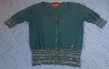 비비안 웨스트우드 그린 가디건