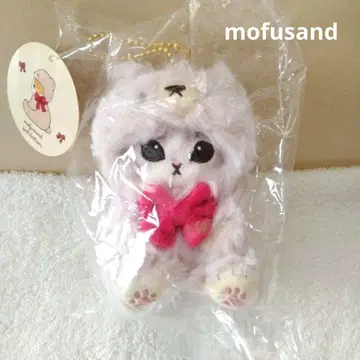 모프 샌드 mofusand 전 테디베어 냥 마스코트 아이보리