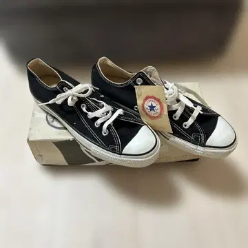 컨버스 올스타 미국제 데드스탁 블랙 로우 26.5cm