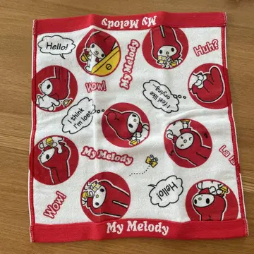 미사용 새상품 산리오 My melody 마이멜로디 핸드 타월