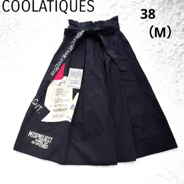 COOLATIQUES 쿨라틱스 롱 스커트 와펜 및 자수