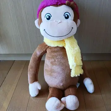 Curious George 봉제 인형 LL 사이즈