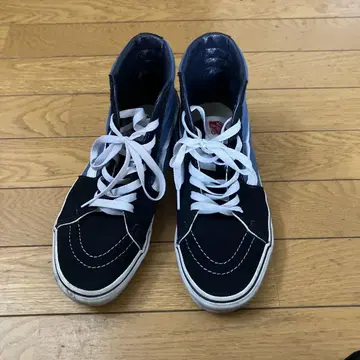 Vans 하이컷 스니커즈 네이비/그레이