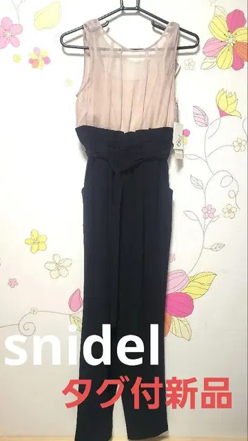 snidel 올인원 드레스 택 포함 새상품