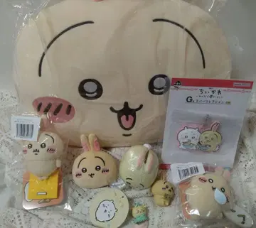 토끼 가득 묶음 판매 페이 쿠션 저금통 거울 새상품 봉제 인형