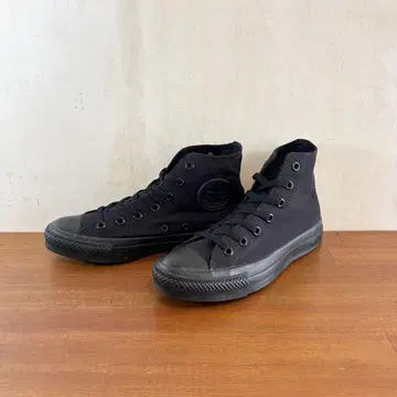 새상품급 컨버스 올스타 흑백 24.0cm 올 블랙