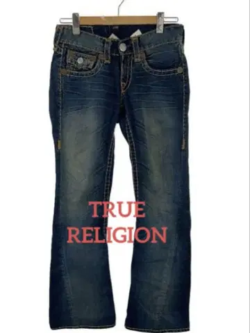 TRUE RELIGION JOEY SUPER T 34 부츠 컷 데님