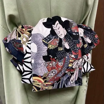 성인용 오비, 일본풍 패턴, 리버서블, 긴 길이