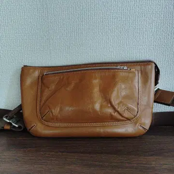 에르고포크 가죽 숄더백