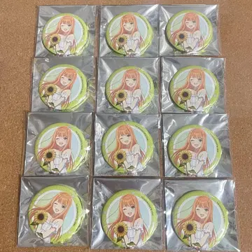 가쿠마스 POP UP SHOP 마루이 캔뱃지 보라색 운청하 12개