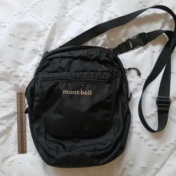 mont-bell 숄더백 블랙