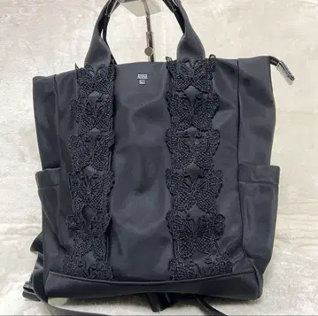 ANNASUI 안나수이 버터플라이 레이스 나일론 백팩 나비
