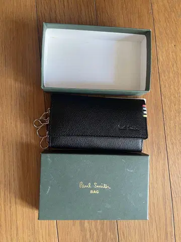 폴스미스 블랙 가죽 키케이스