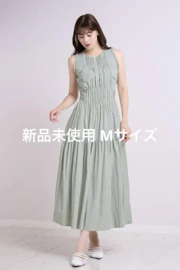 비에라 핀턱 티어드 드레스 herlipto M