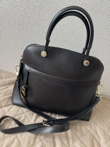 FURLA 훌라 파이퍼 M 블랙 핸드백 2way