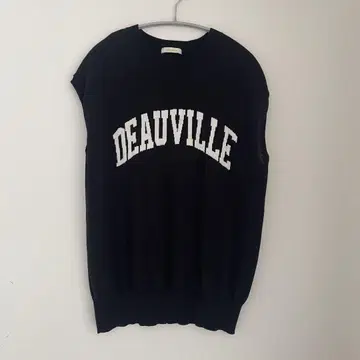 Loungedress 프렌치 슬리브 슬리브리스 자카드 니트
