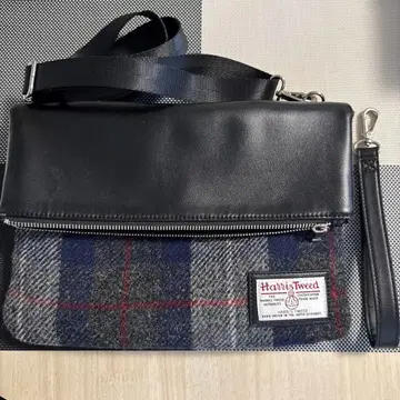 Harris Tweed&tk. 더블 네임 2WAY 클러치&숄더백