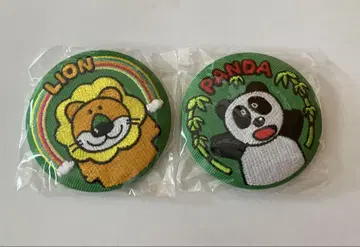 타베코 동물 자수 캔뱃지