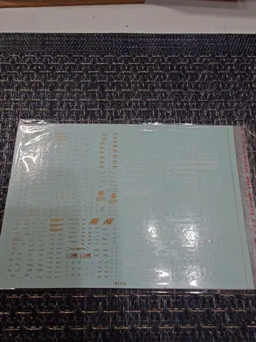 건담 데칼 MG 밴시 노르른용 데칼