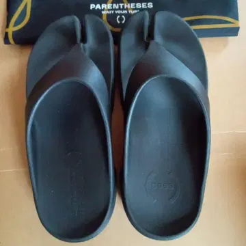 PAES Flipflop Line Black 페이즈 샌들 블랙