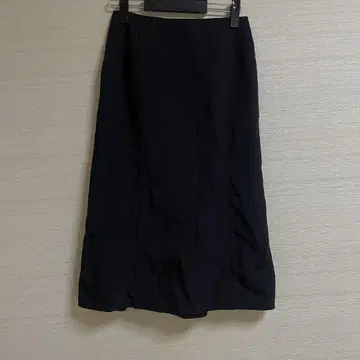 브릭켄지 린넨 롱 스커트 블랙 여성용 고급