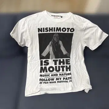BEAMS nishimoto fujirock 25 콜라보 티셔츠