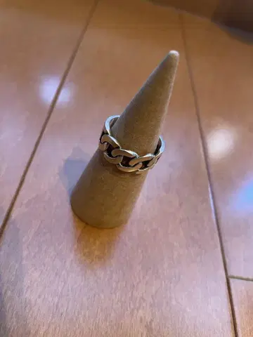 SILVER925 FLAT LINK CHAIN RING / 실버 / 반지