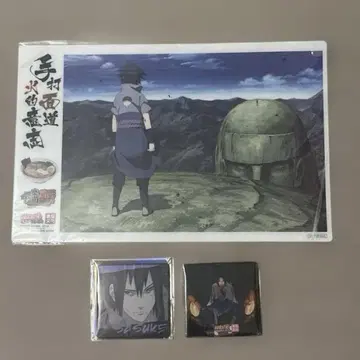 NARUTO-나루토-질풍전 이치라쿠 라면 매트&코스터 사스케