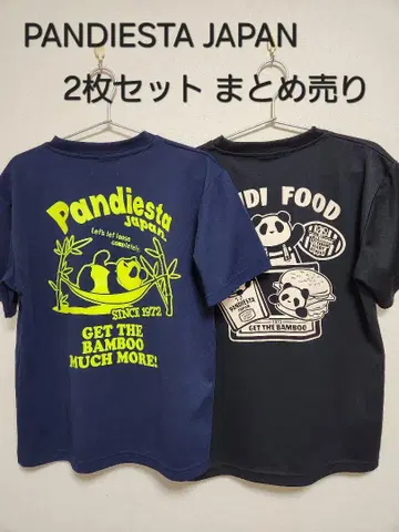 Pandiesta japan 팬디에스타 반팔 티셔츠 2장