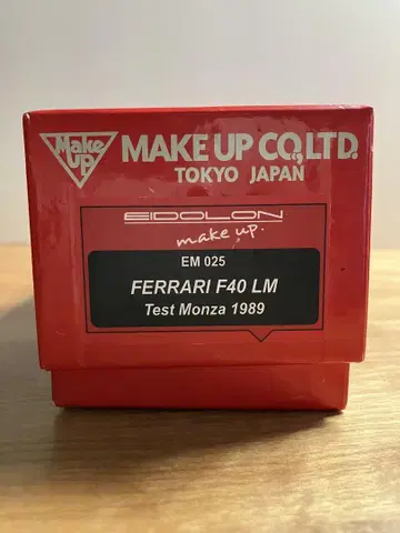 페라리 F40 LM 테스트 모자 1989 MAKE UP 제작