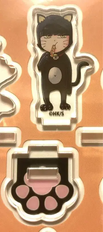 매쉬루 아크릴 미니 피규어 고양이 점프 응모자 전원 서비스