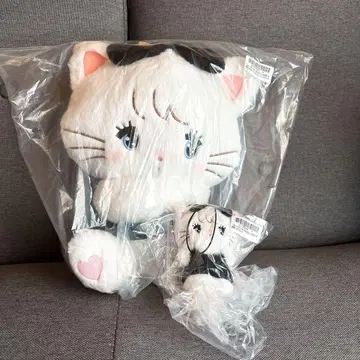 mikko BLACK RIBBON BIG 봉제 인형 마스코트 무스