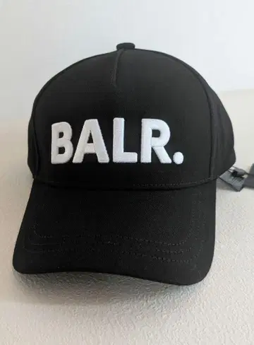 BALR. 블랙 야구 모자