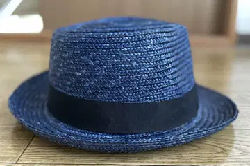 다나카 모자 스트로우 모자 중절모 밀짚모자 네이비 남성용/여성용