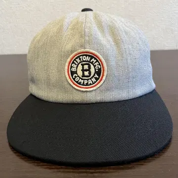 Brixton 스냅백 캡 그레이/블랙 브릭스톤