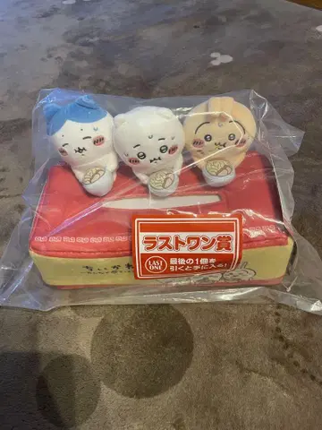 치이카와 (먼작귀) 티슈 케이스 라스트 원 상