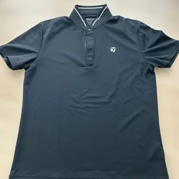 TaylorMade 테일러메이드 남성용 피케 셔츠 M 사이즈 블랙