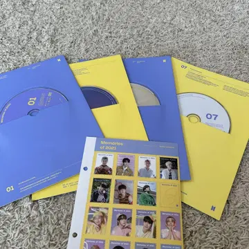 BTS Memories of 2021 7장 DVD