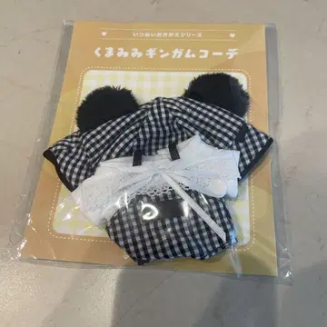 이츠누이오키가에 시리즈 곰 귀 깅엄 코디 블랙