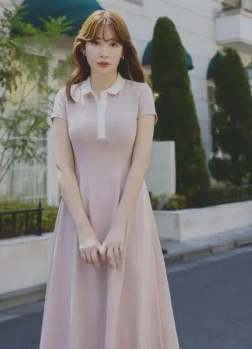 herlipto 쇼트 슬리브 폴로 드레스 M