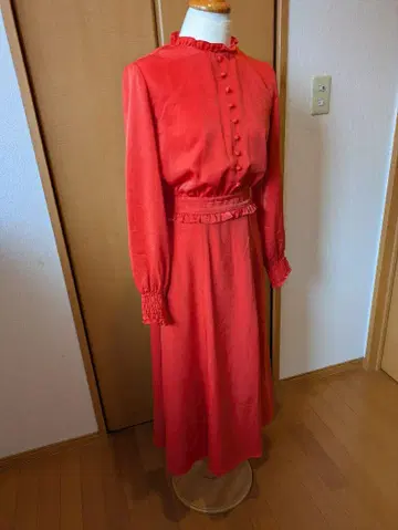 LOVELESS 레이어드 드레스 백 지퍼 원피스